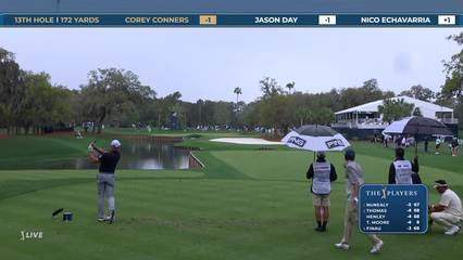 Corey Conners | Round 1 | 13th hole | Shot 1 | 2026 THE PLAYERS