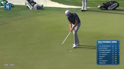 Webb Simpson | Round 1 | 16th hole | Shot 3 | 2026 WM Phoenix Open