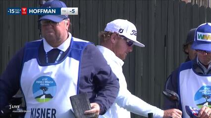 Charley Hoffman | 2023 AT&T Pebble Beach | Round 4 | 15th hole | Shot 1