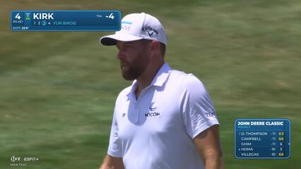 Chris Kirk | Round 2 | 4th hole | Shot 3 | 2025 John Deere