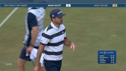 Nick Taylor | Round 3 | 13th hole | Shot 3 | 2026 THE PLAYERS
