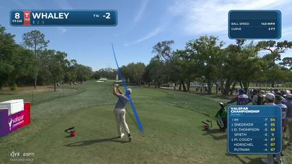 Vince Whaley | Round 1 | 8th hole | Shot 1 | 2026 Valspar