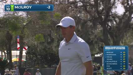 Rory McIlroy | Round 1 | 10th hole | Shot 4 | 2026 Arnold Palmer