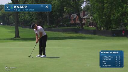 Jake Knapp | Round 2 | 7th hole | Shot 4 | 2025 Rocket Classic
