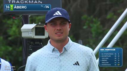 Ludvig Åberg | Round 4 | 14th hole | Shot 1 | 2026 RBC Heritage