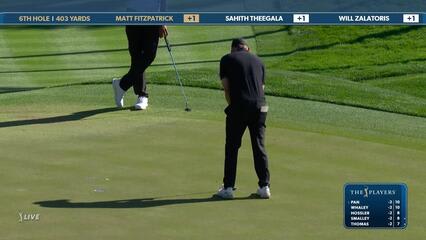 Matt Fitzpatrick | Round 1 | 6th hole | Shot 4 | 2025 THE PLAYERS