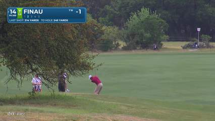 Tony Finau | Round 1 | 14th hole | Shot 2 | 2026 Valero