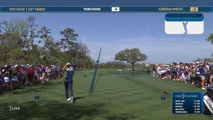 Jordan Spieth | Round 3 | 9th hole | Shot 1 | 2025 THE PLAYERS