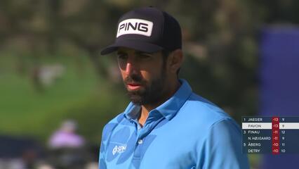 Matthieu Pavon | 2024 Farmers | Round 4 | 10th hole | Shot 4