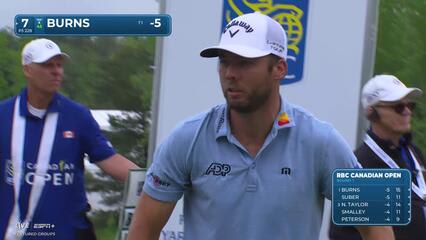 Sam Burns | Round 1 | 7th hole | Shot 1 | 2025 RBC Canadian