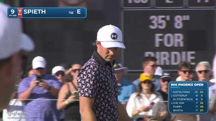 Jordan Spieth | Round 2 | 9th hole | Shot 4 | 2026 WM Phoenix Open