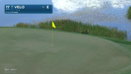 Kevin Velo | Round 1 | 17th hole | Shot 2 | 2025 Cognizant Classic
