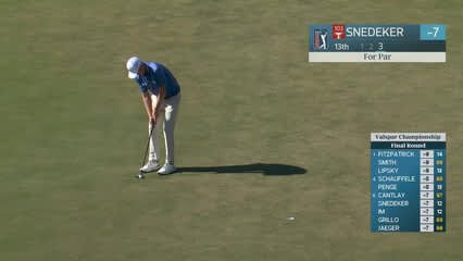 Brandt Snedeker | Round 4 | 13th hole | Shot 4 | 2026 Valspar