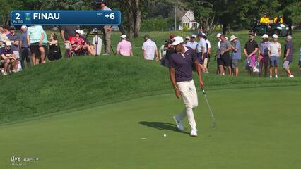 Tony Finau | Round 3 | 2nd hole | Shot 5 | 2025 Travelers
