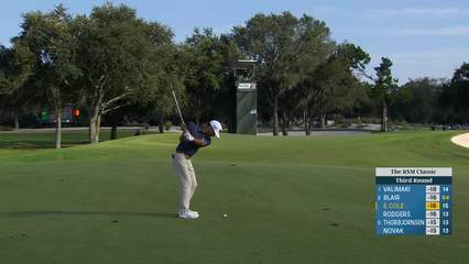 Eric Cole | Round 3 | 16th hole | Shot 2 | 2025 The RSM Classic