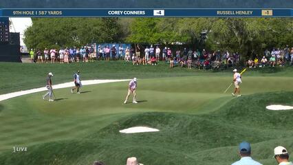 Russell Henley | Round 3 | 9th hole | Shot 5 | 2025 THE PLAYERS