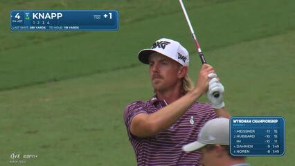 Jake Knapp | Round 2 | 4th hole | Shot 2 | 2025 Wyndham