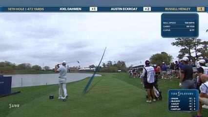 Russell Henley | Round 4 | 18th hole | Shot 1 | 2025 THE PLAYERS