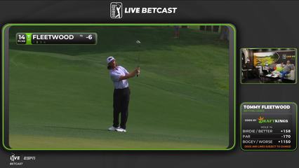 Tommy Fleetwood | Round 2 | 14th hole | Shot 2 | 2026 Truist Championship