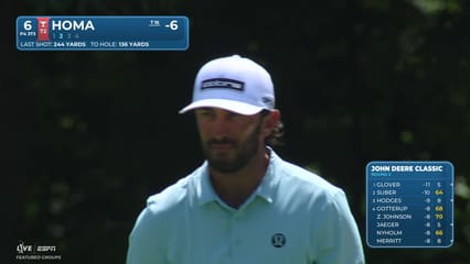 Max Homa | Round 2 | 6th hole | Shot 2 | 2026 John Deere