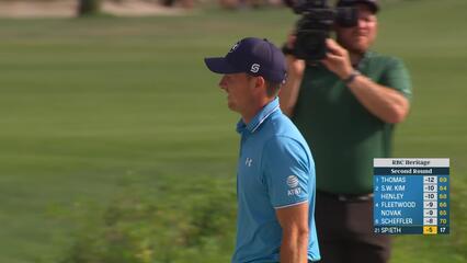 Jordan Spieth | Round 2 | 18th hole | Shot 3 | 2025 RBC Heritage
