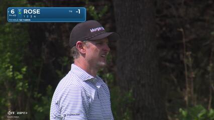 Justin Rose | Round 1 | 6th hole | Shot 2 | 2025 Valero