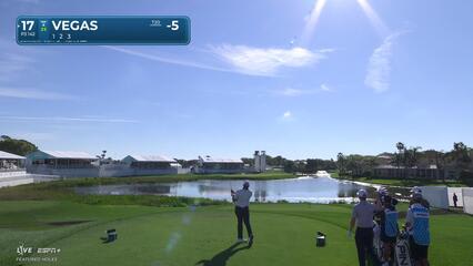 Jhonattan Vegas | Round 2 | 17th hole | Shot 1 | 2025 Cognizant Classic