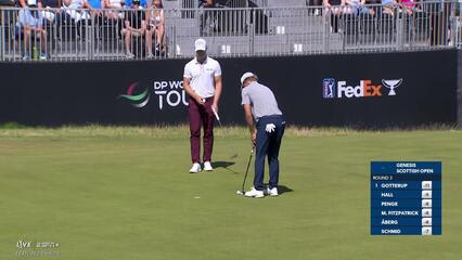 Martin Couvra | Round 3 | 6th hole | Shot 3 | 2025 Genesis Scottish Open