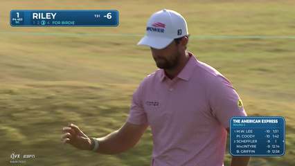 Davis Riley | Round 2 | 1st hole | Shot 3 | 2026 The American Express