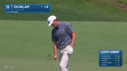 Nick Dunlap | Round 1 | 15th hole | Shot 3 | 2025 the Memorial
