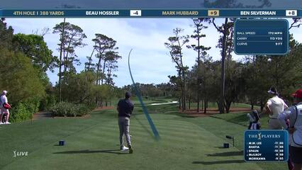 Mark Hubbard | Round 2 | 4th hole | Shot 1 | 2025 THE PLAYERS