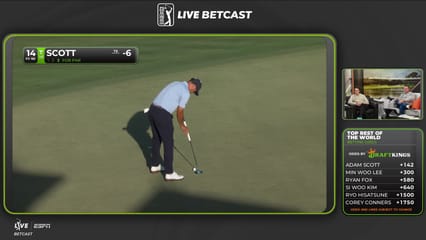 Adam Scott | Round 2 | 14th hole | Shot 4 | 2026 Arnold Palmer