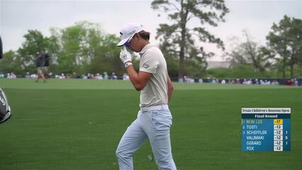 Min Woo Lee | Round 4 | 1st hole | Shot 2 | 2025 Houston Open