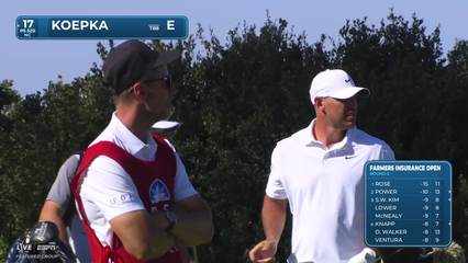 Brooks Koepka | Round 2 | 17th hole | Shot 2 | 2026 Farmers