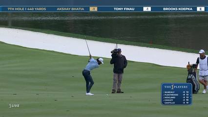 Akshay Bhatia | Round 1 | 7th hole | Shot 2 | 2026 THE PLAYERS