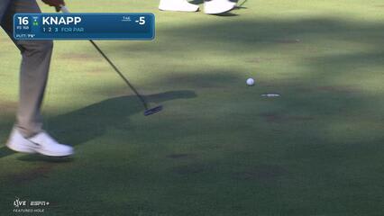 Jake Knapp | Round 2 | 16th hole | Shot 4 | 2025 John Deere