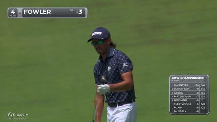 Rickie Fowler | Round 3 | 4th hole | Shot 3 | 2025 BMW Championship