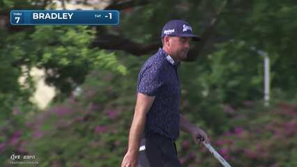 Keegan Bradley | Round 1 | 7th hole | Shot 4 | 2026 Sony Open