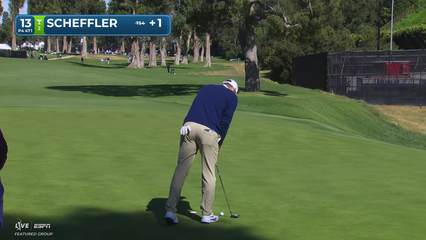 Scottie Scheffler | Round 2 | 13th hole | Shot 4 | 2026 The Genesis