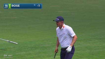 Justin Rose | Round 1 | 15th hole | Shot 3 | 2026 Truist Championship