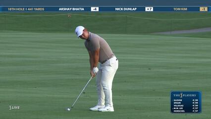 Tom Kim | Round 1 | 18th hole | Shot 2 | 2025 THE PLAYERS