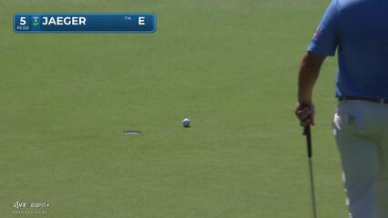 Stephan Jaeger | Round 1 | 5th hole | Shot 3 | 2025 Travelers