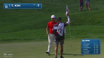 Tom Kim | Round 3 | 12th hole | Shot 5 | 2025 3M Open