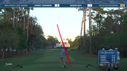 Nico Echavarria | Round 1 | 8th hole | Shot 1 | 2026 THE PLAYERS