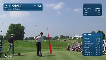 Jake Knapp | Round 2 | 7th hole | Shot 1 | 2025 3M Open