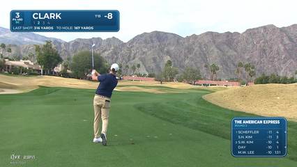 Wyndham Clark | Round 2 | 3rd hole | Shot 2 | 2026 The American Express