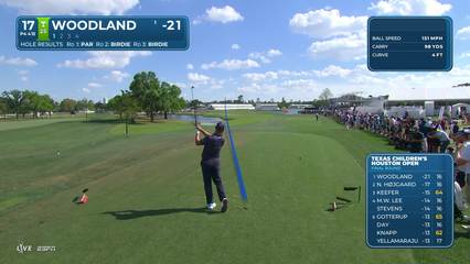 Gary Woodland | Round 4 | 17th hole | Shot 1 | 2026 Texas Children's