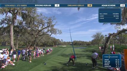 Emiliano Grillo | Round 2 | 12th hole | Shot 1 | 2025 THE PLAYERS