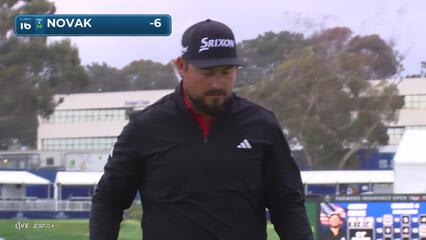 Andrew Novak | Round 4 | 16th hole | Shot 3 | 2025 Farmers