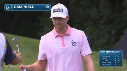 Brian Campbell | Round 4 | 14th hole | Shot 4 | 2025 John Deere